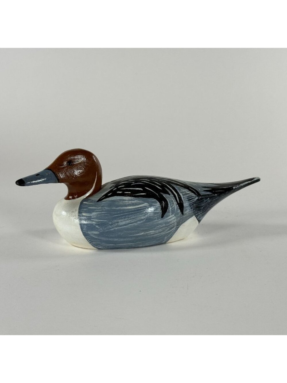 Harriet Sterner Hand Painted Northern Pintail Wooden Duck Decoy Lancaster, PA